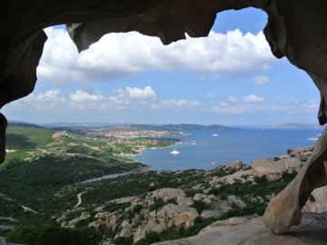 Prachtige uitzicht vanaf de berenrots - Capo d' orso